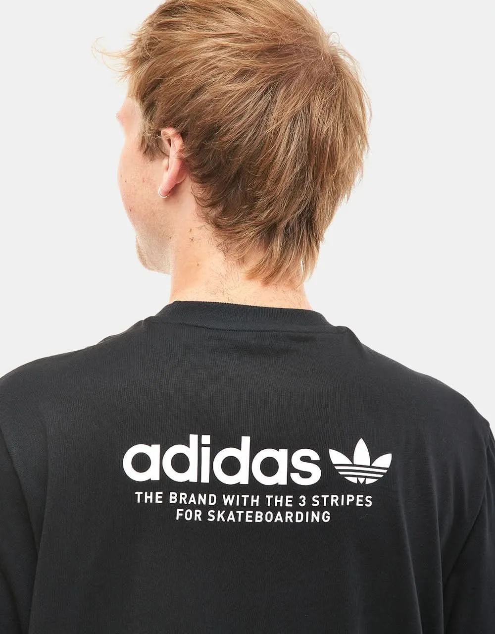 adidas 4.0 Logo T-Shirt - Black/White