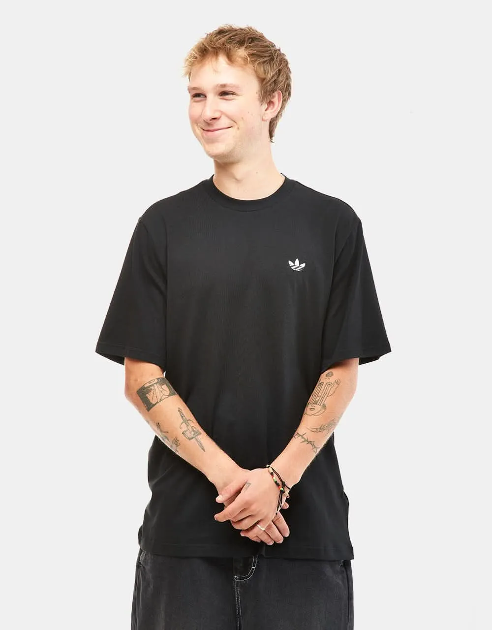 adidas 4.0 Logo T-Shirt - Black/White