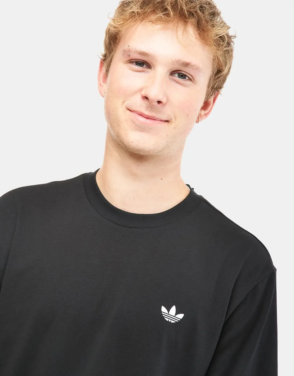 adidas 4.0 Logo T-Shirt - Black/White