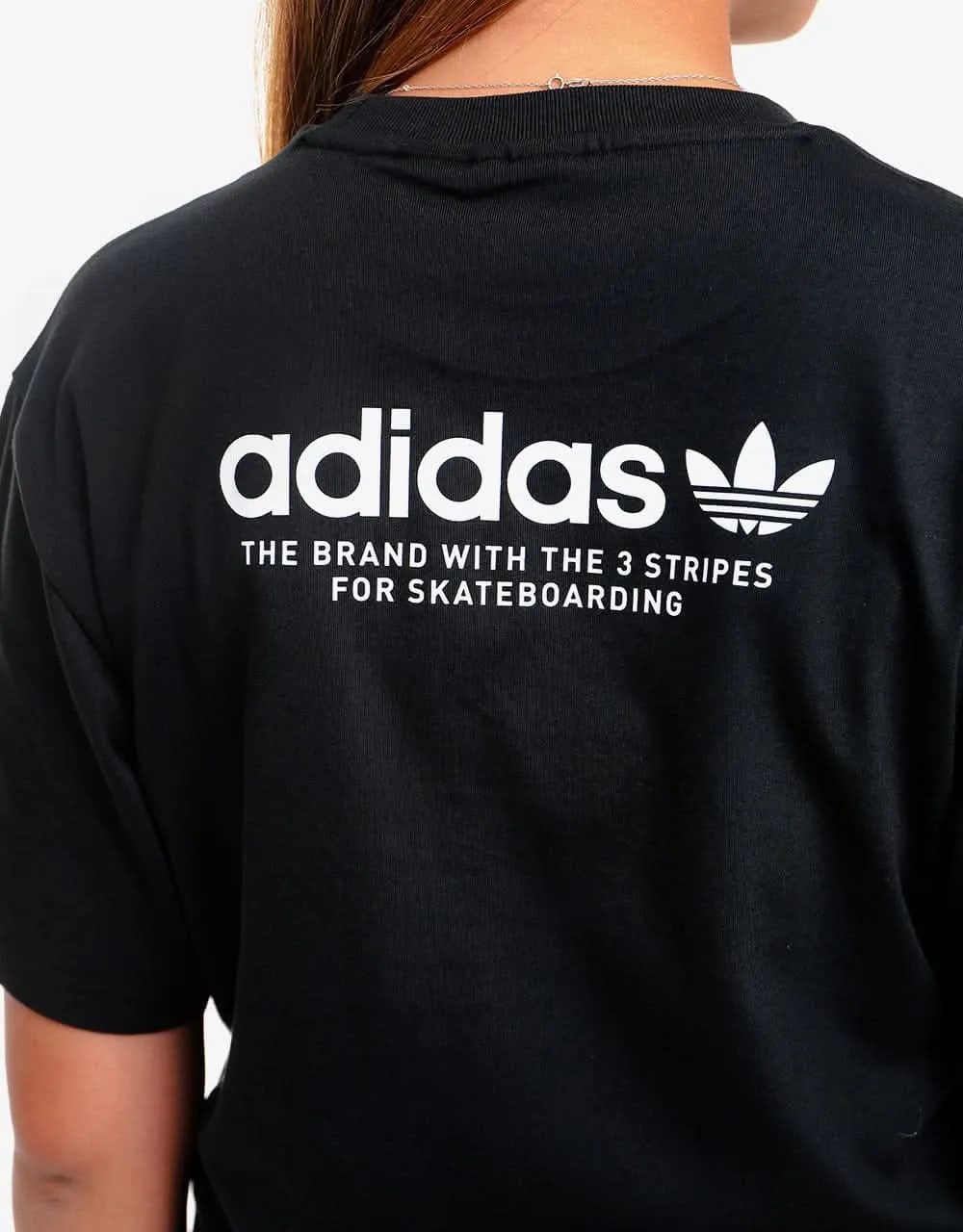 adidas 4.0 Logo T-Shirt - Black/White