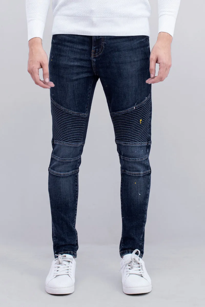 Admiral Biker Denim Jeans