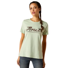 Ariat Womens Classic S/S Tee Frosty Green