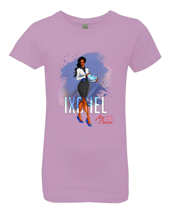 Aza Comics Ixchel Girls Princess Superhero Tee