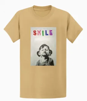 Banksy T Shirt - Smile