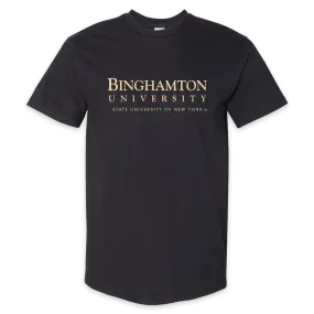 Bing U Cotton Tee in Black