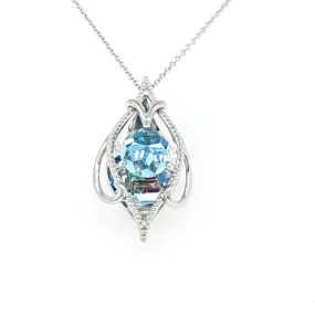 Blue Topaz Necklace