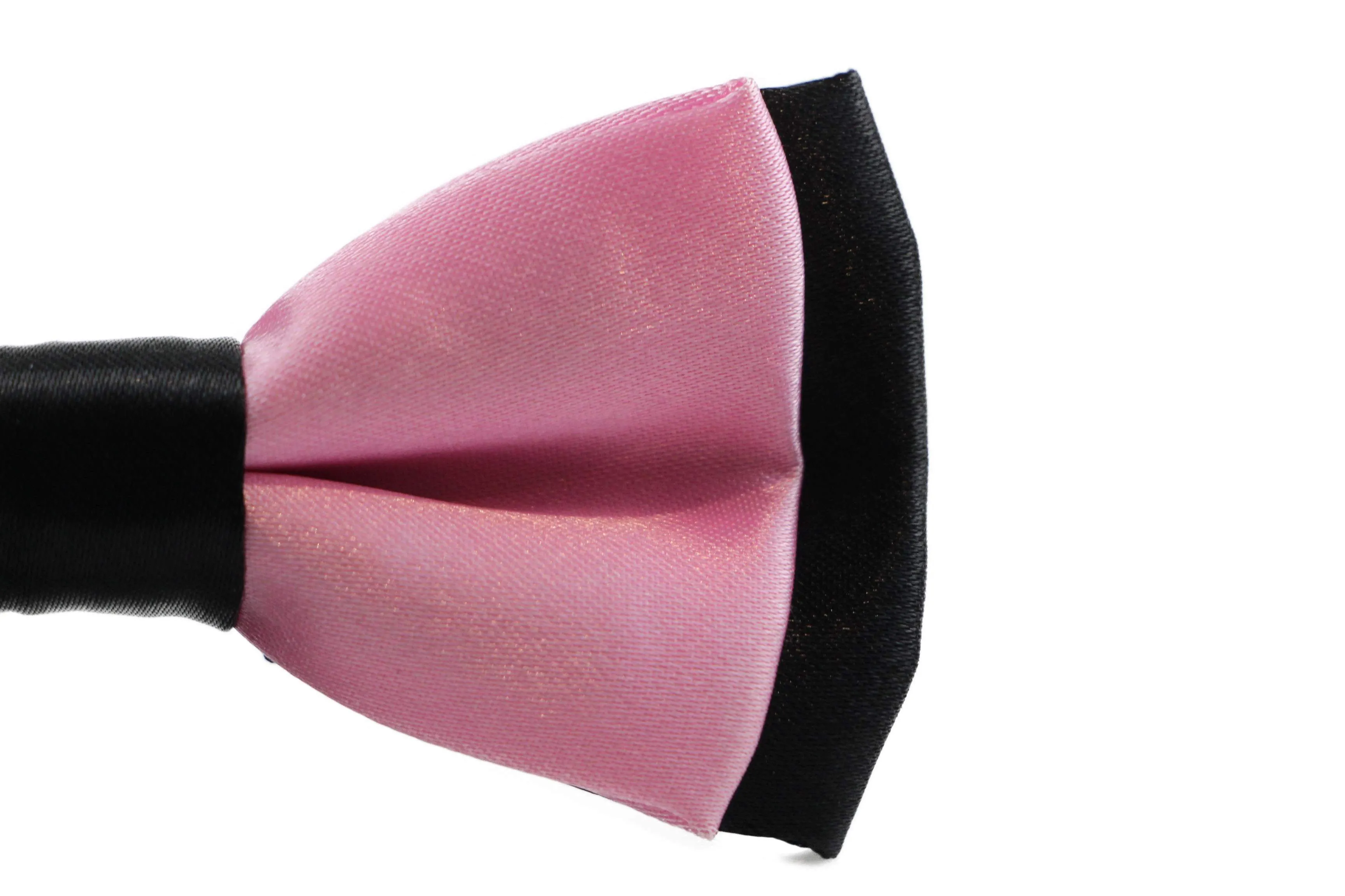 Boys Baby Pink Two Tone Layer Bow Tie