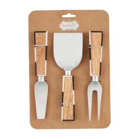 Checkered Cheese Utensil Set