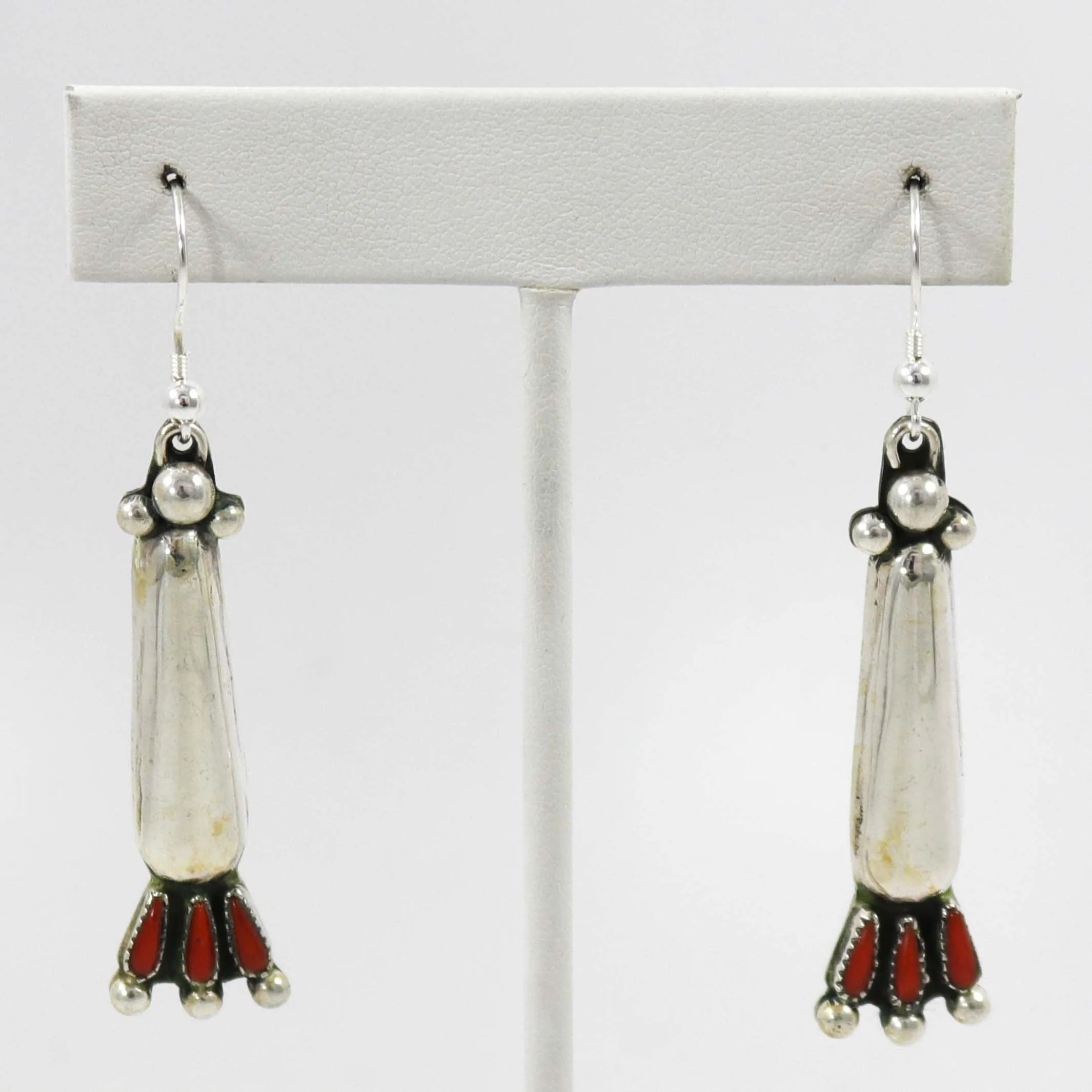 Coral Earrings