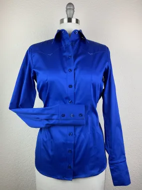 CR Western Pro Dazzling Blue Cotton Sateen