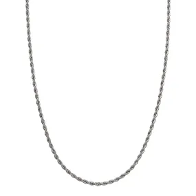 Croyez Rope Chain 3MM | Silver