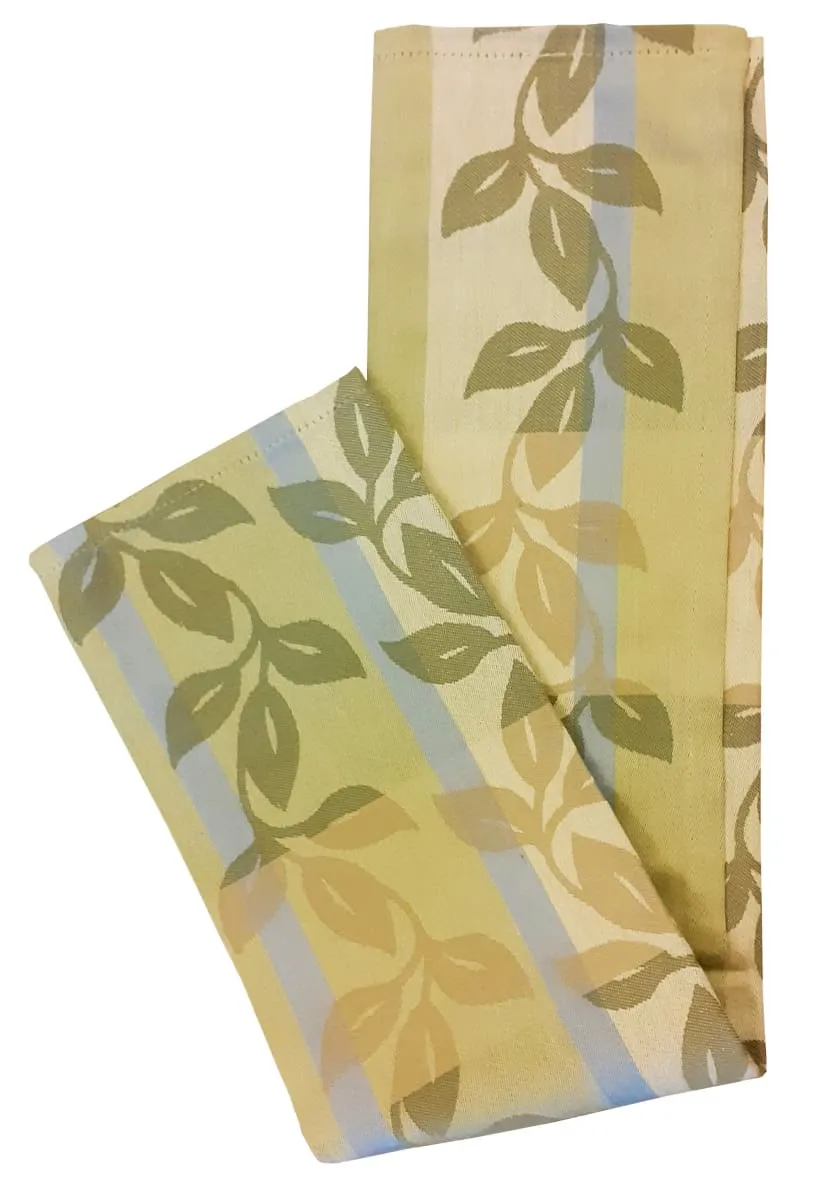 Damask Weave Table Napkins set (Set of 8)