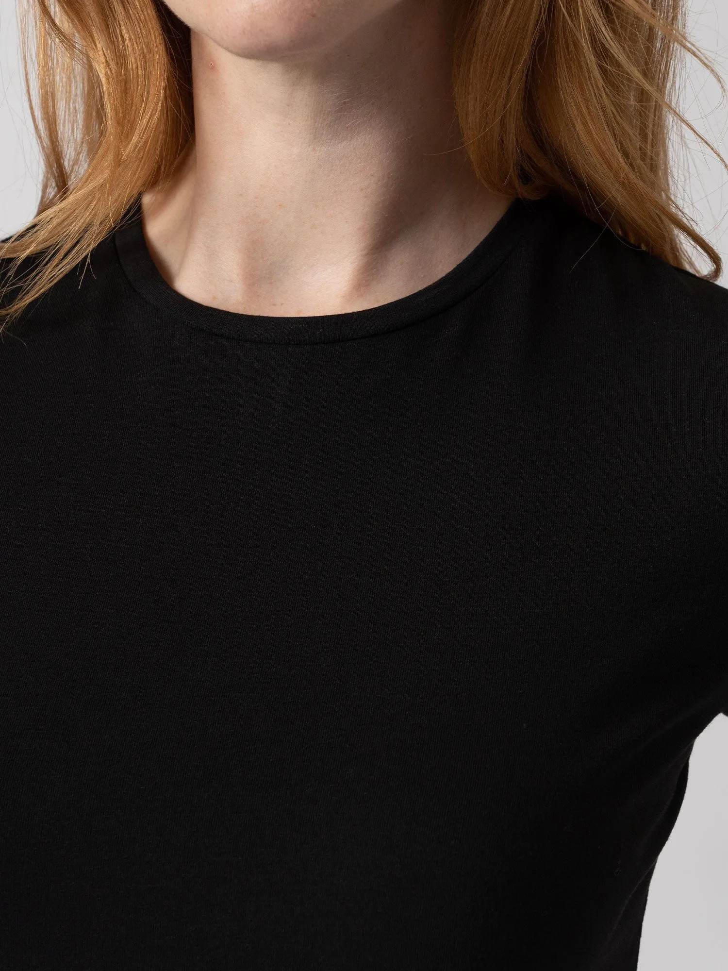 Easy Cotton Tee - Black