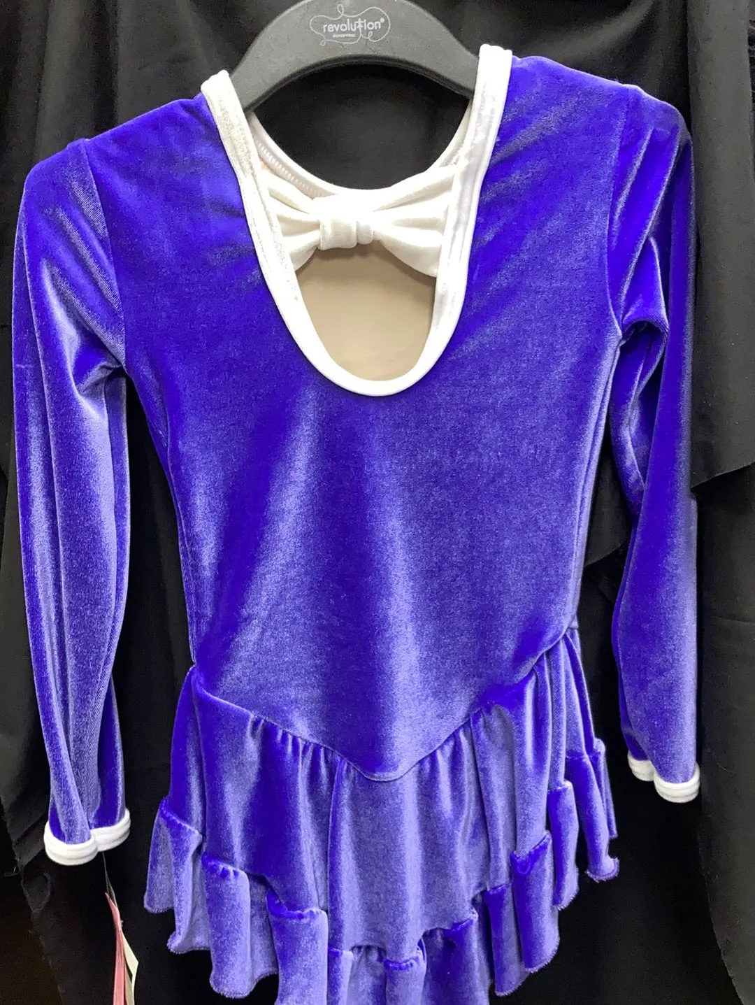 GK Purple Child XS Skating Dress SK1042