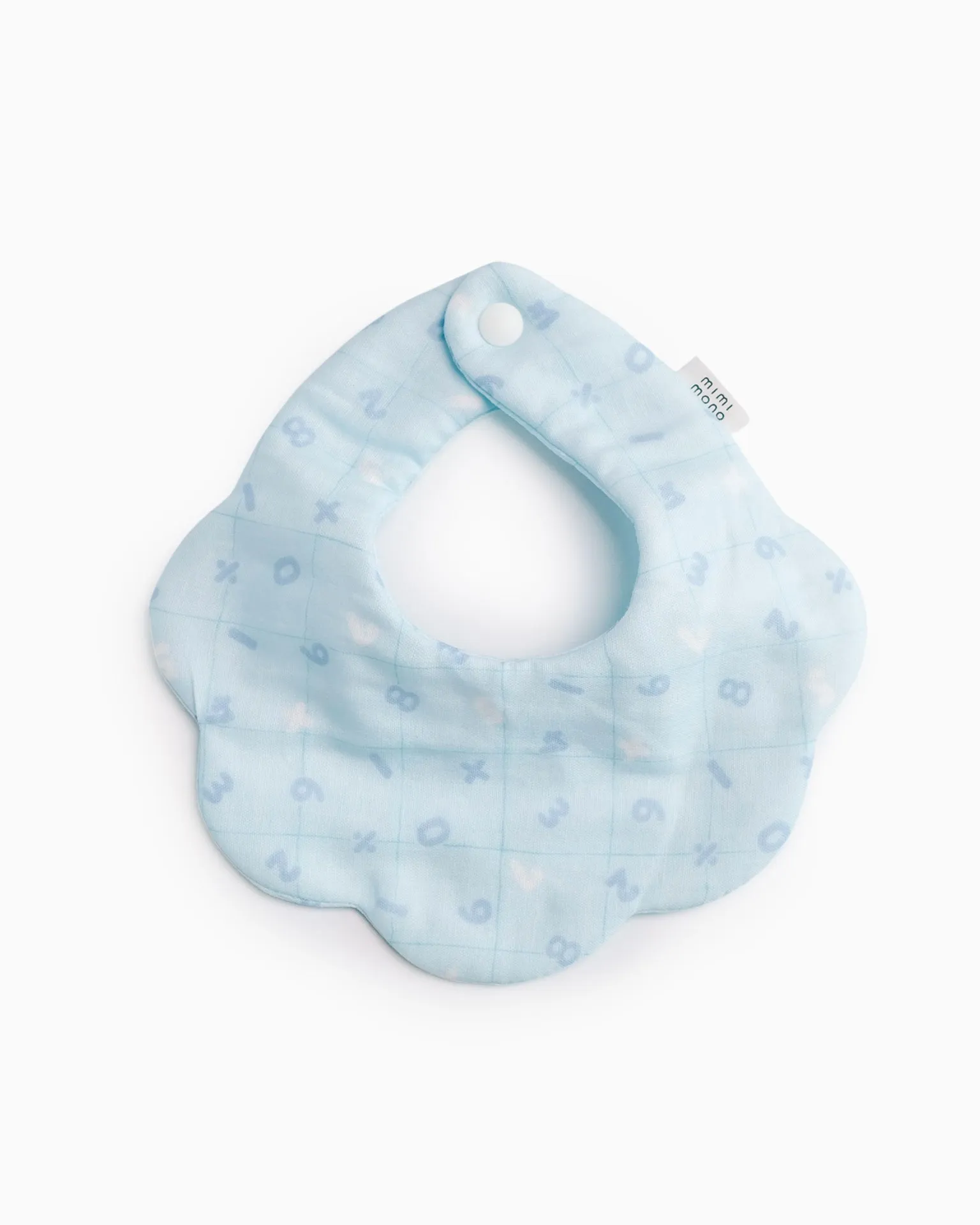 Hand-made Clouds Bib