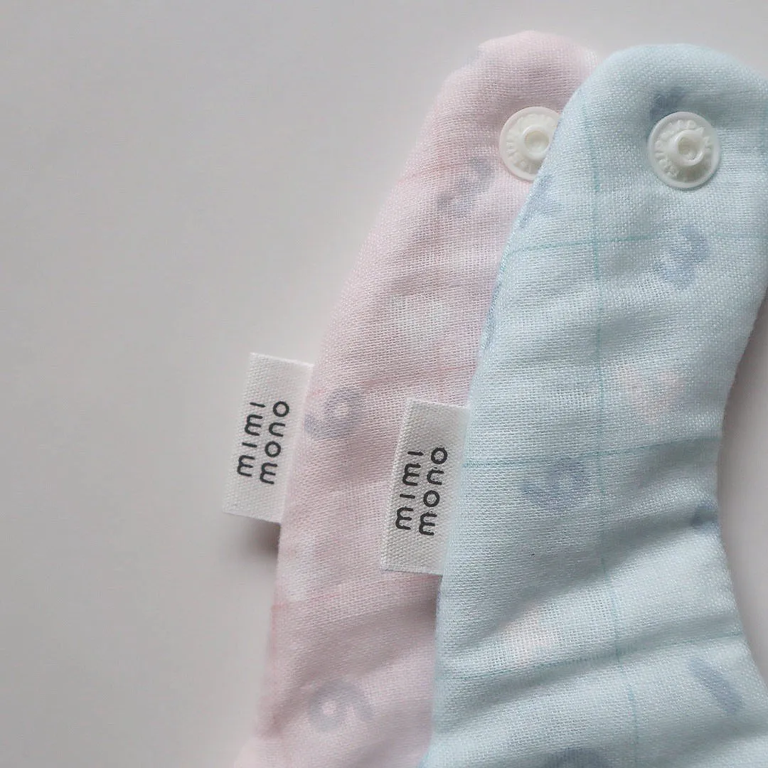 Hand-made Clouds Bib