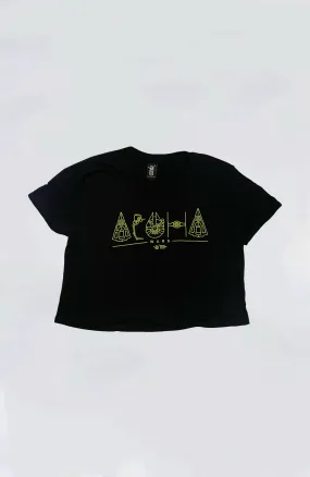 Hawaii Domestic Market - Women's HDM Aloha Wars Crop Tee