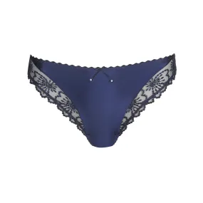 Jane Velvet Blue Italian Briefs