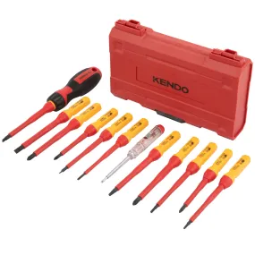 Kendo VDE Screwdriver Set 13 Pieces