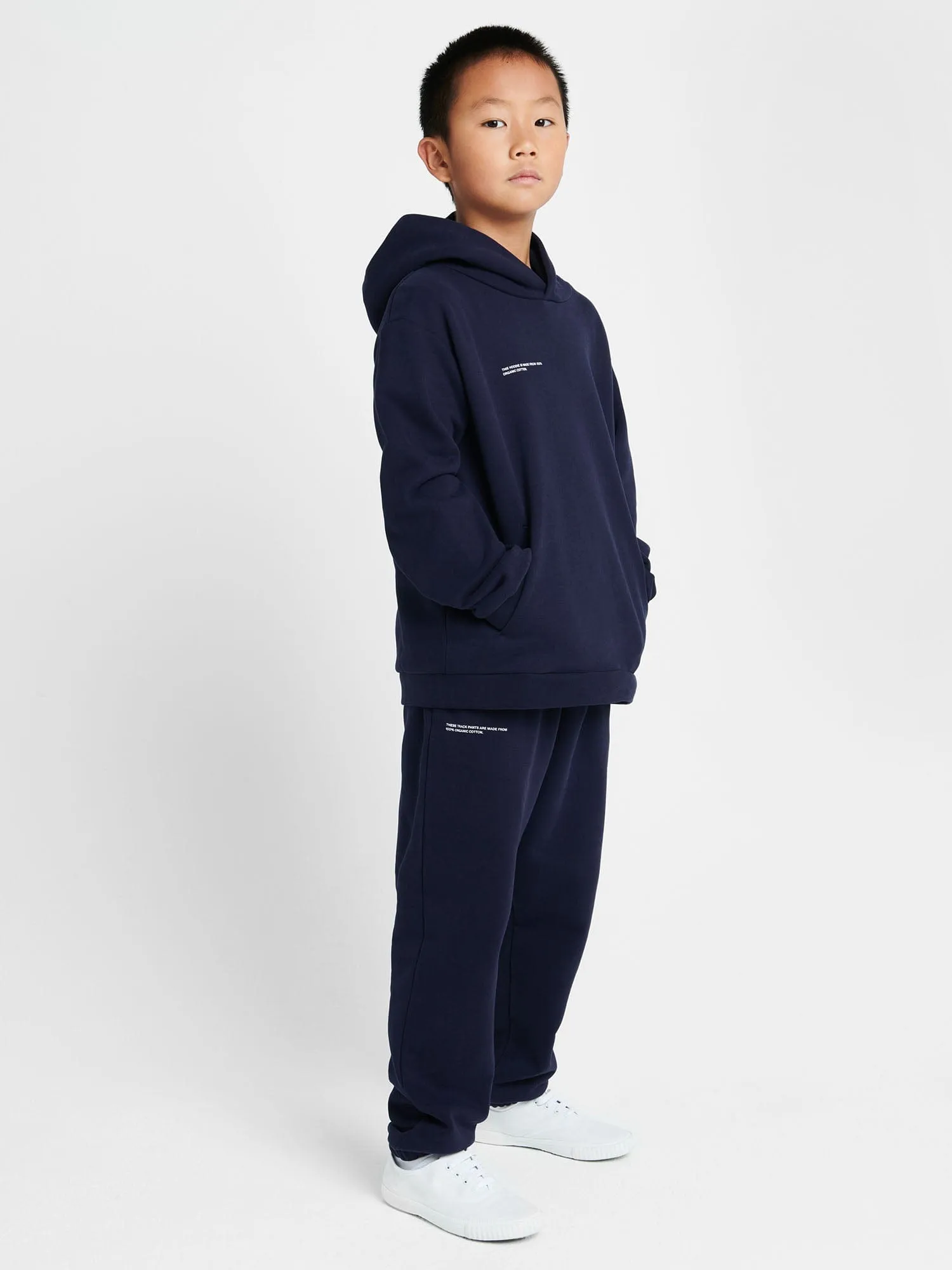 Kids' 365 Midweight Hoodie—navy blue