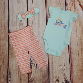 Little Me Hello Sunshine 3 PC Set