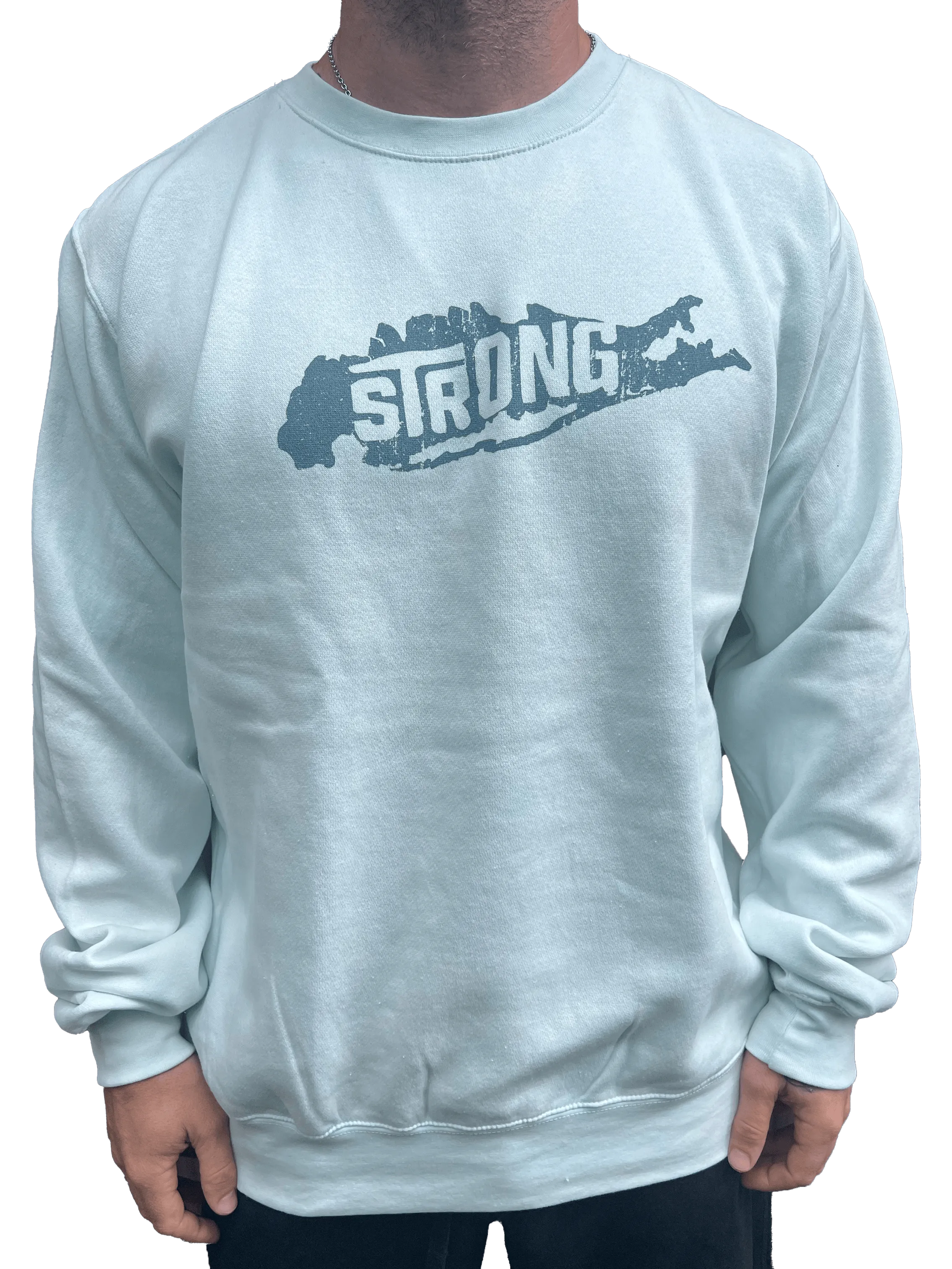 Long Island Strong Mineral Wash Crew Neck