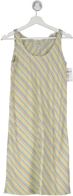 L.Tavernier Multicoloured Striped Cotton Dress UK XS