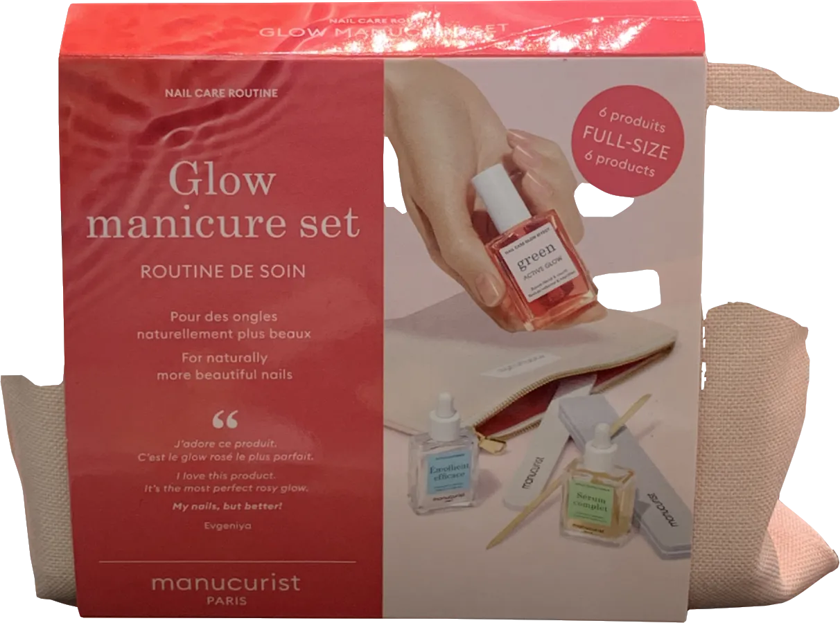 Manucurist Glow Manucurist Set (worth £60.00) 6 products