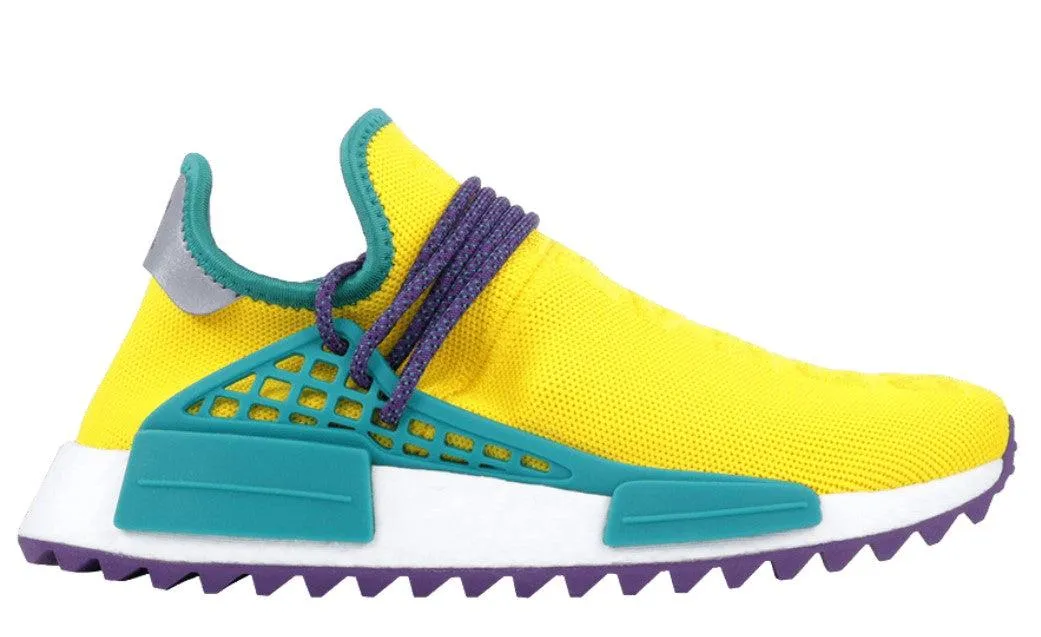 (Men's) Adidas x Pharrell NMD Human Race Trail 'Yellow' (F&F) (2018) AC7189