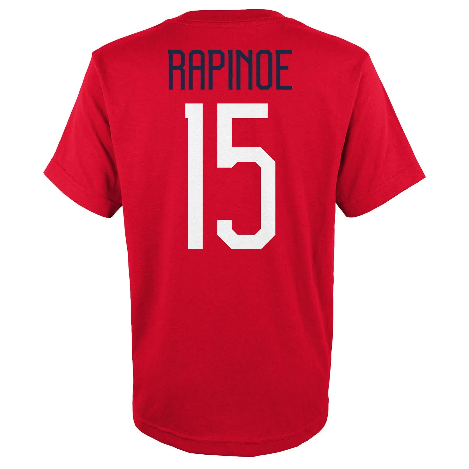 Men's Outerstuff USWNT Rapinoe 15 Red Tee