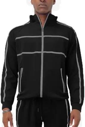 Men's Tape Stripe Track Jacket