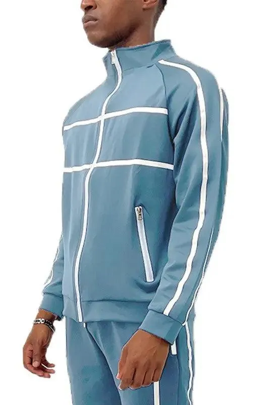 Men's Tape Stripe Track Jacket