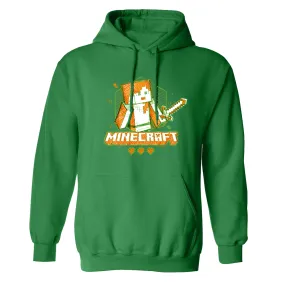 Minecraft Acid Sketch Alex Pullover Hoodie