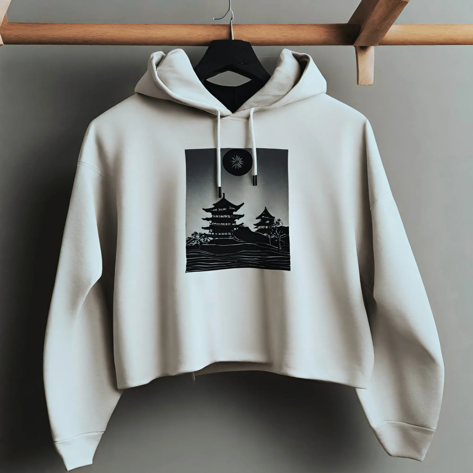 NEXT TEMPLE HOODIE WHITE