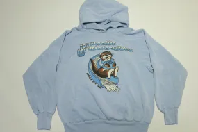 Pacific Waterslides Ozzie Otter Birch Bay Washington Vintage 80's Hoodie Sweatshirt