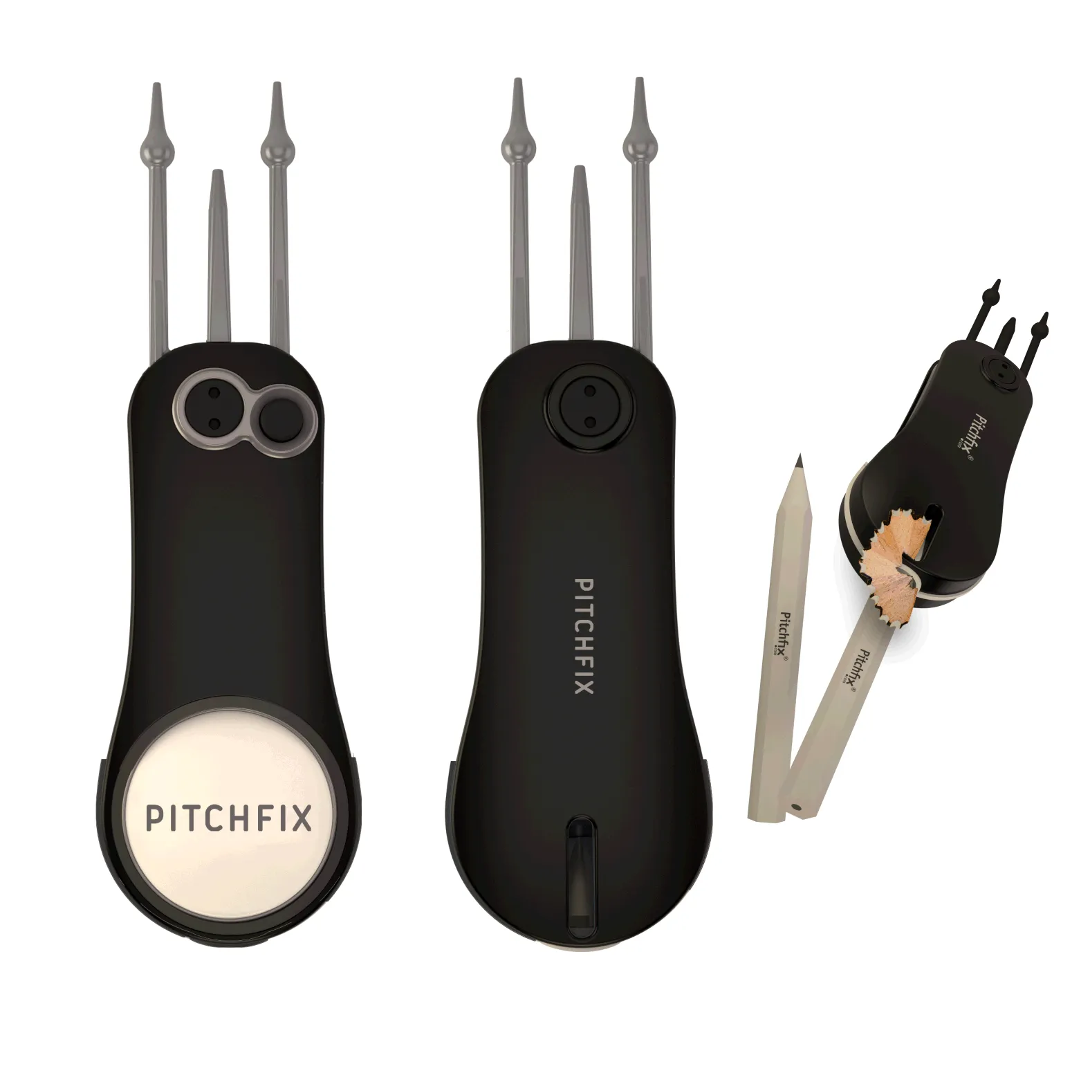 Pitchfix Fusion 2.5 Divot Tool - Black