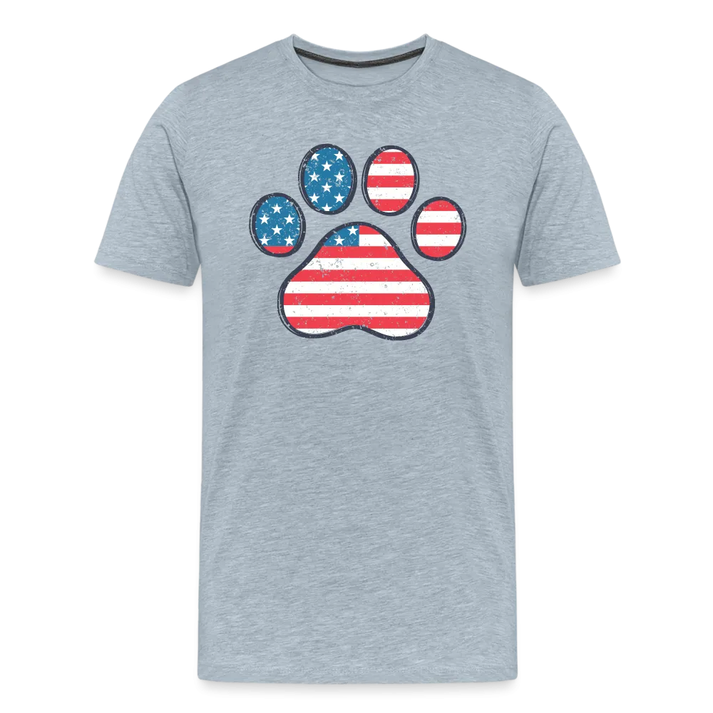 "Pawtriotic Spirit" - Men's Premium 4th of July T-Shirt