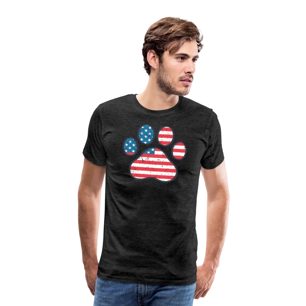 "Pawtriotic Spirit" - Men's Premium 4th of July T-Shirt