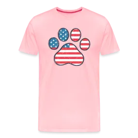 "Pawtriotic Spirit" - Men's Premium 4th of July T-Shirt