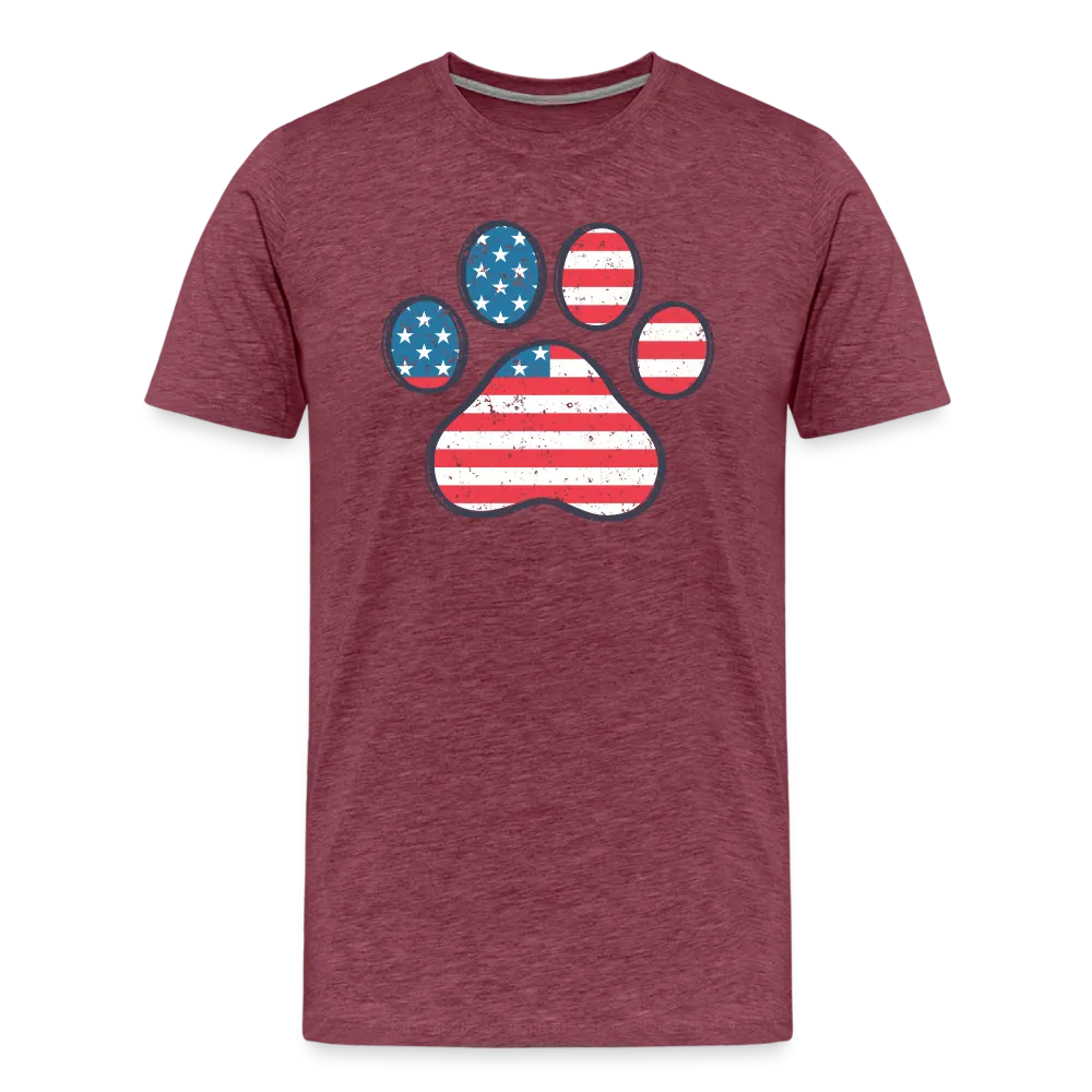 "Pawtriotic Spirit" - Men's Premium 4th of July T-Shirt