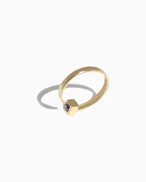 Simple gold ring Calliophis #03