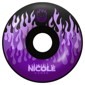 Spitfire Wheels Formula Four F4 Nicole Kitted Radial Black 56mm